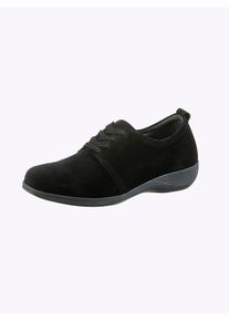 CLASSIC Damen Sneaker, Gr. 36, schwarz, Veloursleder, Leder, Rindsleder, Basic, Schuhe