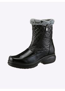 Casual Looks Damen Stiefel, Gr. 37, schwarz, Textil, Textil, modisch, Schuhe