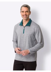 CLASSIC Herren Funktionsshirt "Shirt", grau, Gr. 48, meliert, 90% Polyester, 10% Elasthan, Shirts