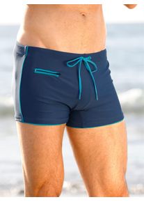 feel good Herren Badehose, blau, Gr. 5, Polyamid, Elasthan, Badehosen