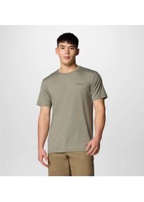 Columbia Herren T-Shirt, grün, sportlich, Gr. XXL, Obermaterial: 94% Polyester, 6% Elasthan, Shirts