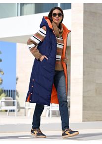 Heine Damen Wendeweste, bunt, Gr. 42, unifarben, gemustert, mehrfarbig, 100% Polyester, Wattierung:100% Polyester, Westen