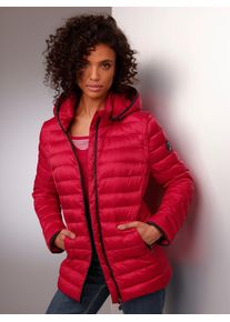 Damen Daunenjacke, rot, Gr. 38, CREATION L PREMIUM, unifarben, 55% Polyester, 45% Polyamid, Wattierung:90% Daunen, 10% Federn, Jacken