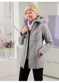 CLASSIC Damen Steppjacke, grau, Gr. 50, unifarben, 89% Polyester, 11% Polyamid, Wattierung:100% Polyester, Jacken