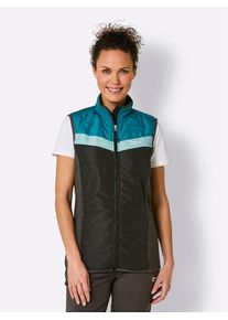 Catamaran Damen Steppweste, grau, Gr. 38, unifarben, mehrfarbig, gemustert, gestreift, 100% Polyester, Einsatz:88% Polyester, 12% Elasthan,