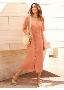 Classic Basics Damen Sommerkleid "Kleid", orange, Gr. 56, unifarben, 100% Viskose, Kleider