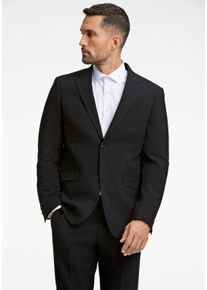LINDBERGH Herren Anzugsakko "LINDBERGH Blazer, Sakko", schwarz, Gr. 30, Oberstoff: 67% Polyester, 28% Viskose, 5% Elasthan; Futter: 98% Polyester, 2%