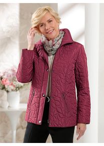 CLASSIC Damen Steppjacke, rot, Gr. 40, unifarben, 100% Polyester, Wattierung:100% Polyester, Jacken