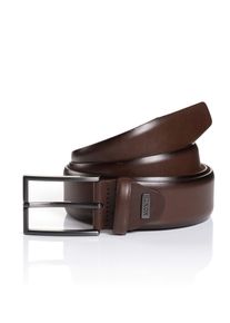 MONTI Damen Ledergürtel "BORDEAUX", braun, Gr. 85, Obermaterial: 100% Rindsleder, Gürtel