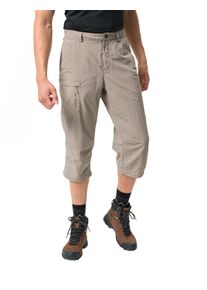 Vaude Herren 3/4-Hose "MEN'S FARLEY CAPRI PANTS II", braun, sportlich, Gr. 56, unifarben, Web, Obermaterial: 100% Polyamid, Hosen, mit