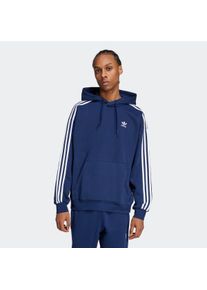 Herren Sweatshirt "BAGGY HOODIE", blau, sportlich, Gr. M, adidas originals, Obermaterial: 70% Baumwolle, 30% Polyester, Sweatshirts
