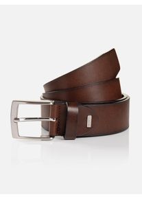 MONTI Damen Ledergürtel "TUSTON", braun, Gr. 85, Obermaterial: 100% Rindsleder, Gürtel