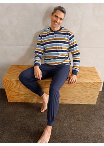 COMTE Herren Schlafanzug, Gr. 44, bunt, 100% Baumwolle, Homewear-Sets