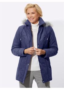CLASSIC Damen Steppjacke, blau, Gr. 44, unifarben, 89% Polyester, 11% Polyamid, Wattierung:100% Polyester, Jacken