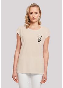F4NT4STIC Damen T-Shirt "Boo Crew Halloween", beige, casual, Gr. XXXL, Obermaterial: 100% Baumwolle, Shirts, Print