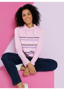Classic Basics Damen Rollkragenshirt "Rollkragen-Shirt", bunt, Gr. 50, gemustert, mehrfarbig, gestreift, 100% Baumwolle, Shirts