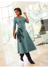 Lady Damen Strickkleid "Strickkleid", grün, Gr. 38, unifarben, 50% Viskose, 28% Polyester, 22% Polyamid, Kleider
