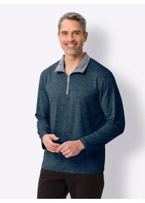 CLASSIC Herren Funktionsshirt "Shirt", blau, Gr. 56, meliert, 90% Polyester, 10% Elasthan, Shirts