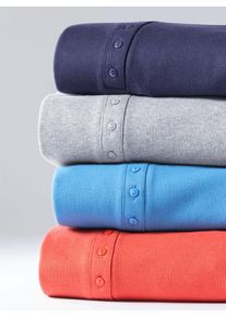 Casual Looks Damen T-Shirt "Rundhals-Shirt", blau, Gr. 36, unifarben, 95% Baumwolle, 5% Elasthan, Shirts