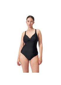 Speedo Damen Badeanzug, schwarz, sportlich, Gr. 46, Obermaterial: 80% Polyamid, 20% Elasthan, Badeanzüge