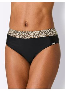 feel good Damen Bikini-Hose, schwarz, Gr. 40, Elasthan, Polyamid, Badehosen