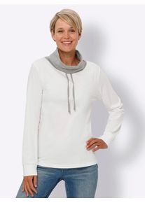 Classic Basics Damen Rollkragenshirt "Shirt", beige, Gr. 40, unifarben, meliert, 100% Baumwolle, Shirts