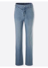 Club of Comfort Damen Bequeme Jeans, blau, Gr. 38, unifarben, 81% Baumwolle, 17% Polyester, 2% Elasthan, Jeans