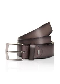 MONTI Damen Ledergürtel "TUSTON", grau, Gr. 95, Obermaterial: 100% Rindsleder, Gürtel
