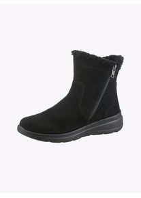 Casual Looks Damen Stiefelette, Gr. 41, schwarz, sportlich, Schuhe