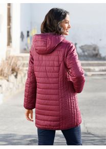 Casual Looks Damen Wendejacke, rot, Gr. 36, unifarben, 100% Polyester, Wattierung:100% Polyester, Jacken