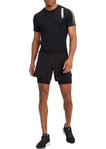 Energetics Herren Shorts "He.-Shorts Allen V M", schwarz, sportlich, Gr. XL, unifarben, Trikot, Obermaterial: 90% Polyester, 10% Elasthan, Hosen