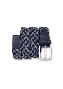 Bernd Götz BERND GÖTZ Damen Ledergürtel, blau, casual,klassisch,modisch,sportlich, Gr. 120, Flechtoptik, mehrfarbig, Materialmix, Gürtel, mit Flechtoptik