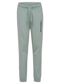 Hummel Kinder Jogginghose "TUKAS PANTS"iceberg gree, sportlich, Gr. 140, Obermaterial: 97% Baumwolle, 3% Elasthan, Hosen, für Kinder