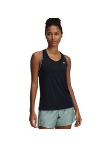 Under Armour Damen Tanktop "TECH KNOCKOUT TANK"schwarz,, weiß, sportlich, Gr. XL, Obermaterial: 90% Polyester, 10% Elasthan, Tops