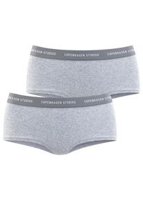 Copenhagen Studios Panty 'mit softem Logobund' grau Gr. S (36) für Damen. Mit Logobund. Körpernah. Nachhaltig.