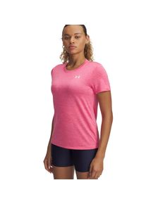 Under Armour Damen Trainingsshirt "TECH SSC- TWIST"super pink,, weiß, sportlich, Gr. XXL, Obermaterial: 100% Polyester, Shirts