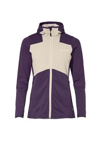 Fleecejacke Vaude Monviso Hooded Grid Fleece Jacket Damen (Gr 44 |lila)