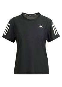 Adidas Own The Run Funktionsshirt Damen - schwarz - Gr. M - Polyester/Elastan