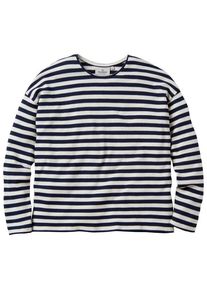 Passenger Panorama Striped L/S T-Shirt Longsleeve Damen (Gr L |grau)