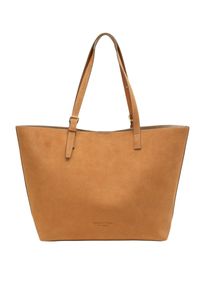 Marc O'Polo MARC O'POLO Damen Shopper "mit herausnehmbarer Innenpouch"true camel, Leder, unifarben, Taschen