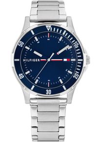 Tommy Hilfiger Kinder Quarzuhr "KIDS", silber, Armbanduhren, Armbanduhr, Kinderuhr, Mädchen, Jungen, Geschenkidee, Geburtstag