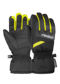 Reusch Damen Skihandschuhe "Bennet R-TEX XT Junior", gelb, casual, Gr. 5, mehrfarbig, 94% Polyester, 6% Polyurethan, Handschuhe, mit atmungsaktiver