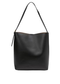 Marc O'Polo MARC O'POLO Damen Umhängetasche "mit herausnehmbarer Innenpouch", schwarz, Leder, unifarben, Taschen