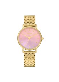 NOELANI Damen Quarzuhr, gold, Armbanduhren, Armbanduhr, Damenuhr, Edelstahlarmband, analog