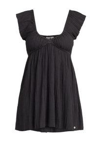 Roxy Damen Sommerkleid "Luna Mini", grau, Gr. S, 100% Baumwolle, Kleider