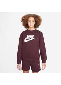 Nike Sportswear Kinder Sweatshirt "CLUB FLEECE BIG KIDS' SWEATSHIRT", rot, sportlich, Gr. XL, Obermaterial: 80% Baumwolle, 20% Polyester, Sweatshirts