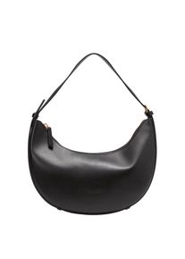 Marc O'Polo MARC O'POLO Damen Umhängetasche "aus edlem Rindleder", schwarz, Leder, unifarben, Taschen