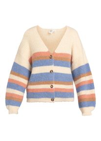 Roxy Damen Cardigan "Marble Tiles", beige, Gr. S, 54% Nylon, 23% Modacryl, 23% Polyester, Strickjacken