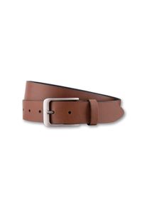 Bernd Götz BERND GÖTZ Damen Ledergürtel, braun, casual, Gr. 110, unifarben, Rindsleder, Gürtel, mit silberfarbener Schließe