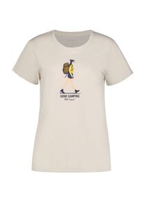 Icepeak Damen T-Shirt "D T-SHIRT MARICOPA", gelb, sportlich, Gr. XL, Obermaterial: 100% Baumwolle, Shirts